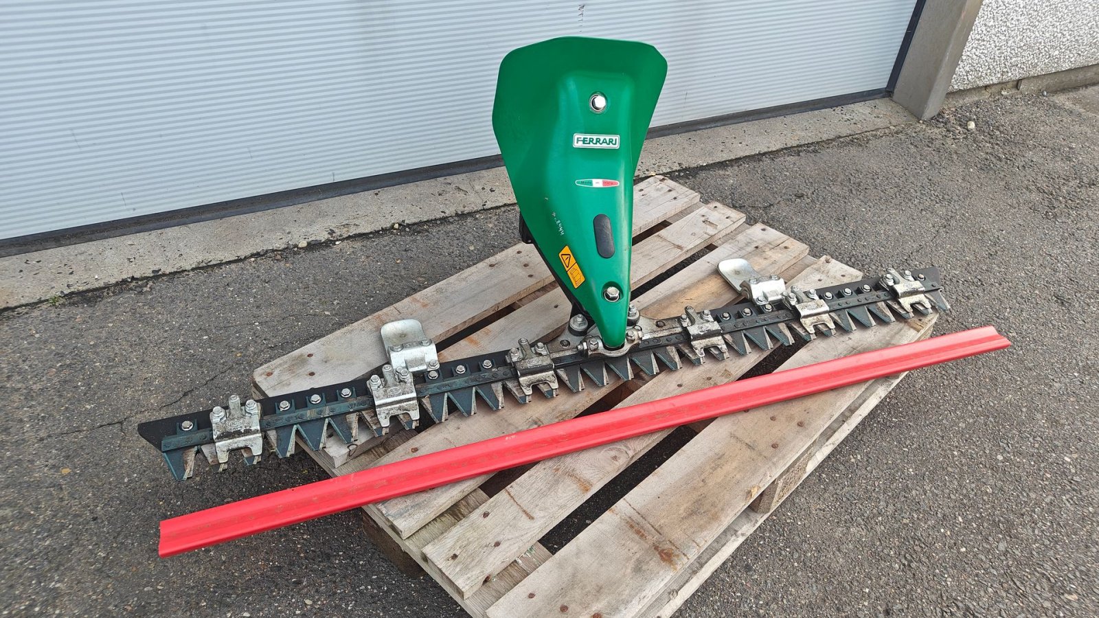 Einachstraktor del tipo Ferrari Fingerklipper 155cm DEMO, Gebrauchtmaschine In Holstebro (Immagine 1)