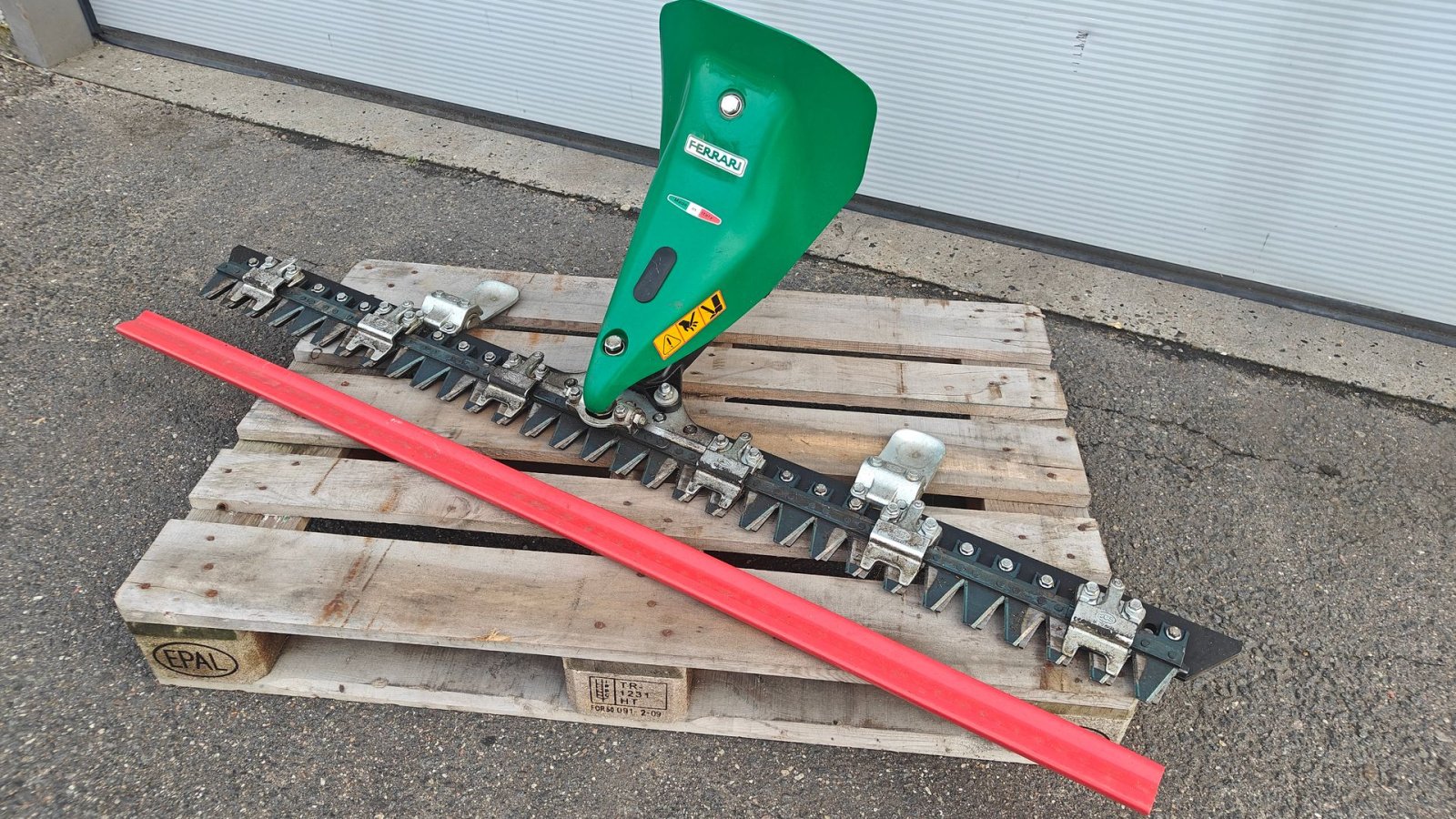 Einachstraktor del tipo Ferrari Fingerklipper 155cm DEMO, Gebrauchtmaschine In Holstebro (Immagine 3)