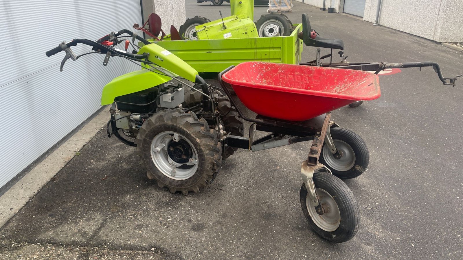 Einachstraktor типа Grillo G107D Benzin Masser af redskaber, Gebrauchtmaschine в Holstebro (Фотография 1)