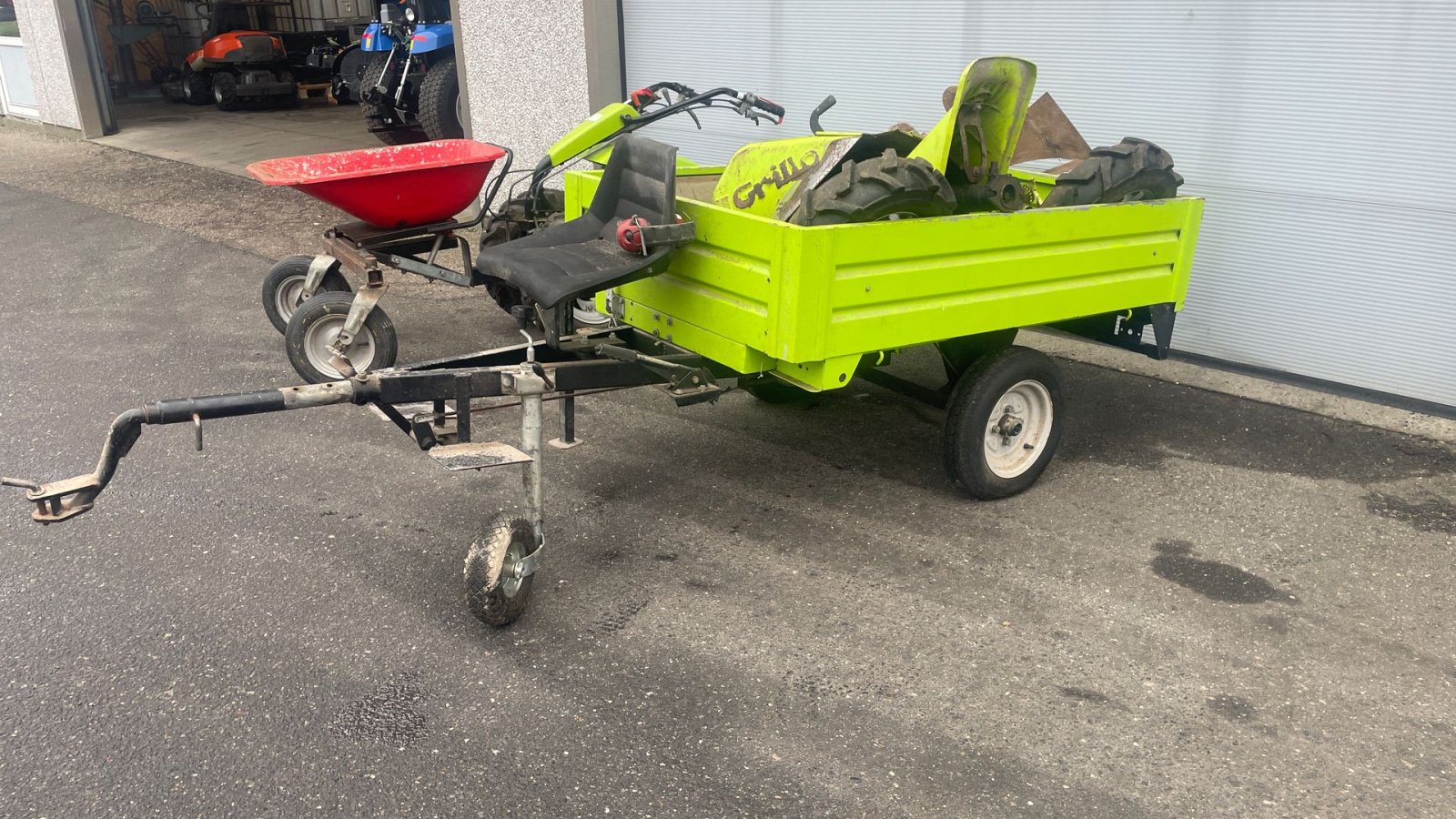 Einachstraktor типа Grillo G107D Benzin Masser af redskaber, Gebrauchtmaschine в Holstebro (Фотография 8)