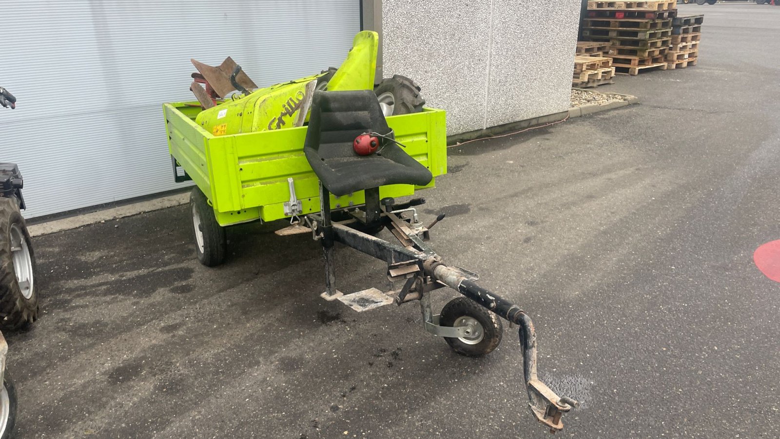 Einachstraktor типа Grillo G107D Benzin Masser af redskaber, Gebrauchtmaschine в Holstebro (Фотография 13)