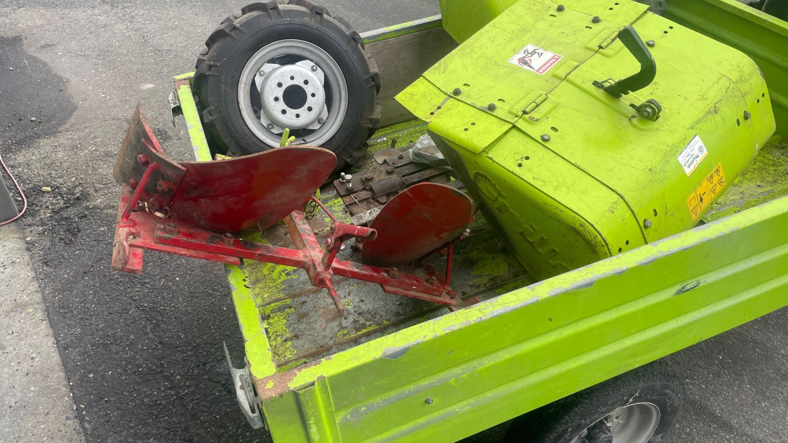 Einachstraktor типа Grillo G107D Benzin Masser af redskaber, Gebrauchtmaschine в Holstebro (Фотография 14)