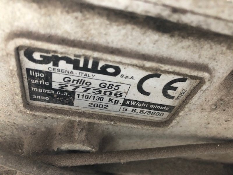 Einachstraktor tip Grillo G52 basismaskine, Gebrauchtmaschine in Vejle (Poză 7)