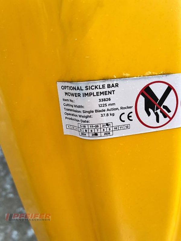 Einachstraktor typu Jansen MGT 270, Gebrauchtmaschine v Elleben OT Riechheim (Obrázek 6)