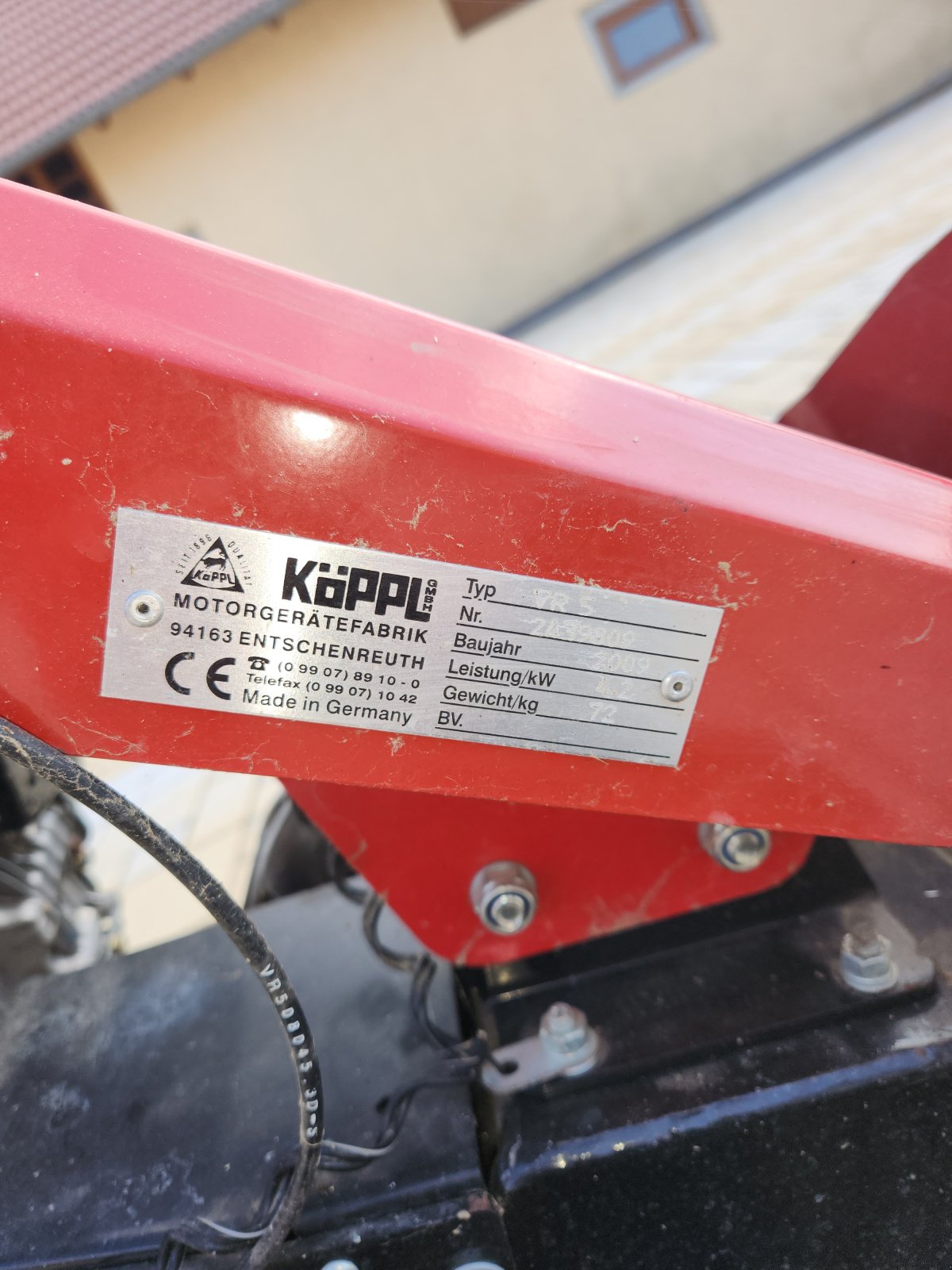 Einachstraktor типа Köppl VR 5, Gebrauchtmaschine в Niederwinkling (Фотография 3)