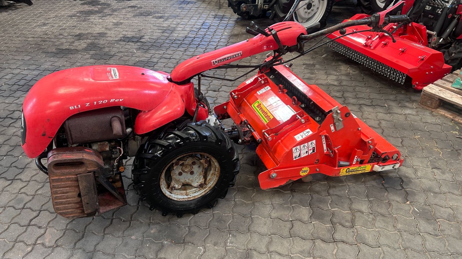 Einachstraktor от тип Valpadana Blitz 120 REV, Gebrauchtmaschine в Suldrup (Снимка 4)