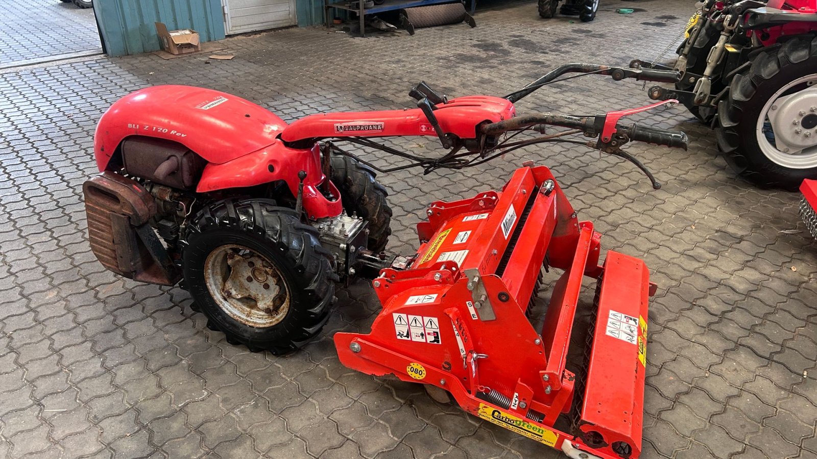 Einachstraktor от тип Valpadana Blitz 120 REV, Gebrauchtmaschine в Suldrup (Снимка 1)