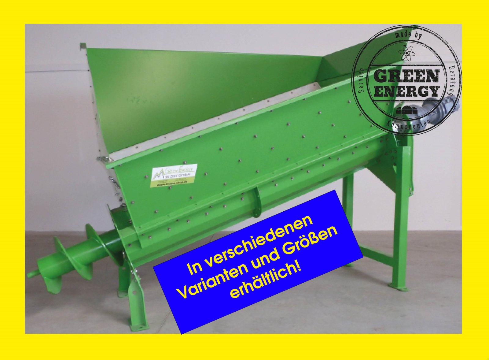 Einbringtechnik des Typs Green Energy Biogas: EBT055 Einbringtechnik "smart shuffle", Neumaschine in Mitterteich (Bild 1)