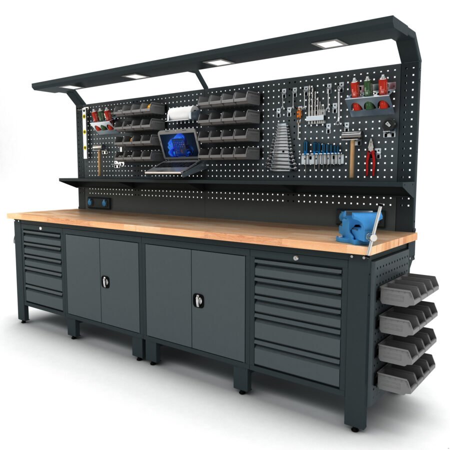Einrichtungsgegenstände of the type Neox ProLinePlus-1759 Werkbank 296x73x200cm, Neumaschine in mixnitz (Picture 1)