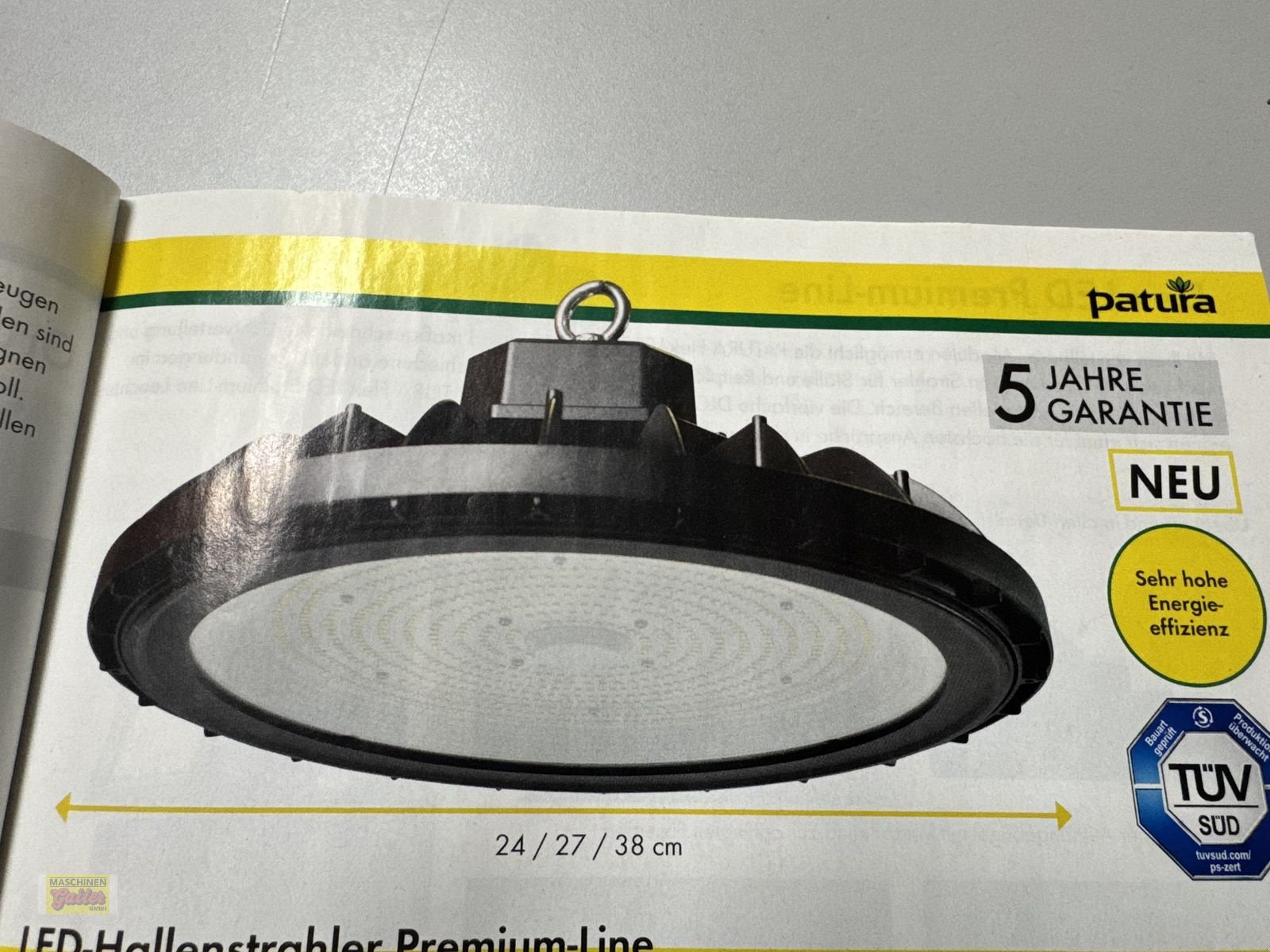 Einrichtungsgegenstände van het type Sonstige Patura LED-Hallenstrahler Premium-Line AKTION, Neumaschine in Kötschach (Foto 9)