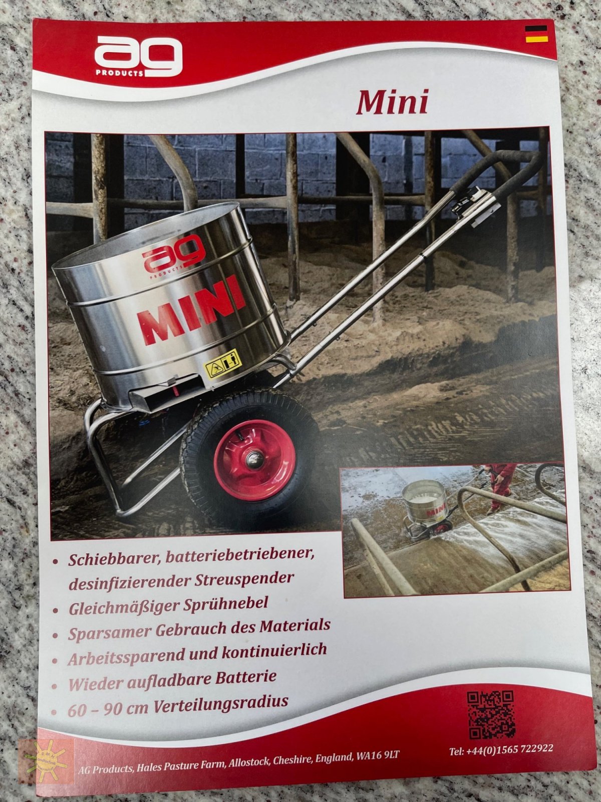 Einstreutechnik typu AG Products Mini, Neumaschine v Henndorf am Wallersee (Obrázek 6)