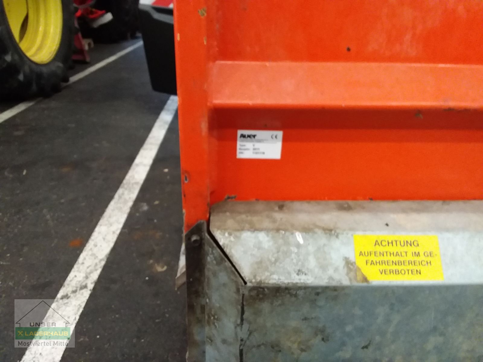 Einstreutechnik типа Auer Ballenabroller, Gebrauchtmaschine в Bergland (Фотография 3)