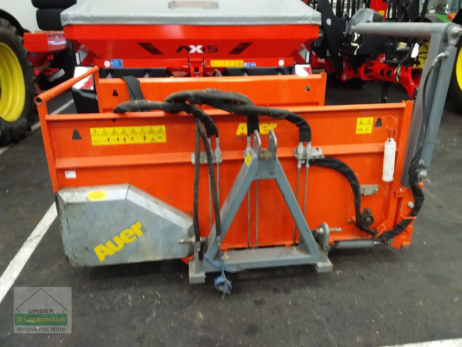 Einstreutechnik типа Auer Ballenabroller, Gebrauchtmaschine в Bergland (Фотография 4)
