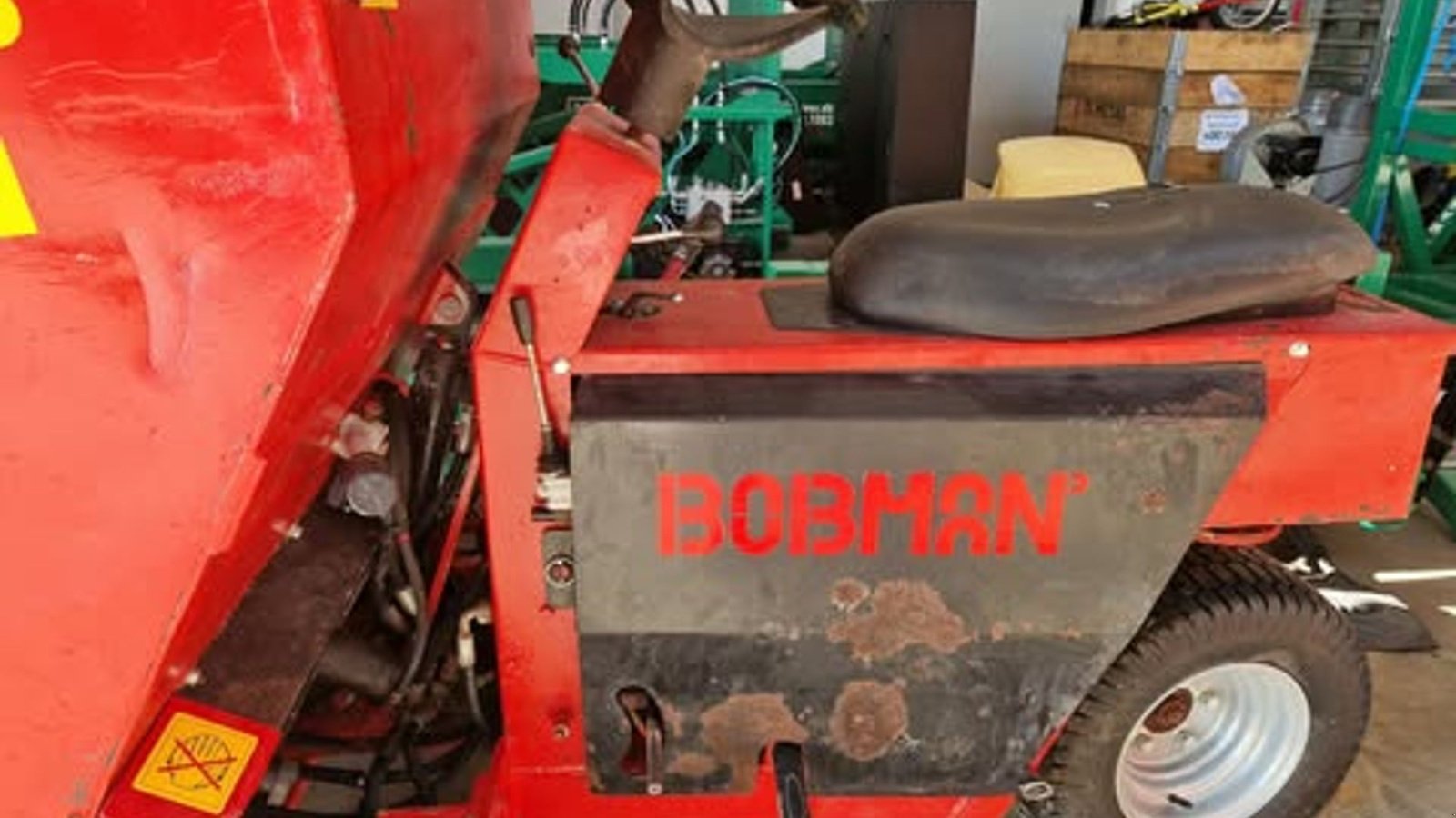 Einstreutechnik Türe ait Bobman Frontload, Gebrauchtmaschine içinde Møldrup (resim 2)