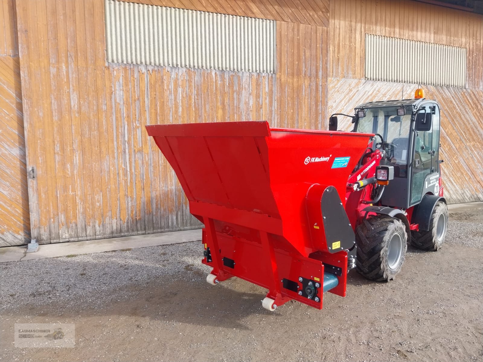 Einstreutechnik Türe ait FK Machinery Einstreugeräte 1,2m, 1,55m, 1,8m, 2,2m, Neumaschine içinde Stetten (resim 1)