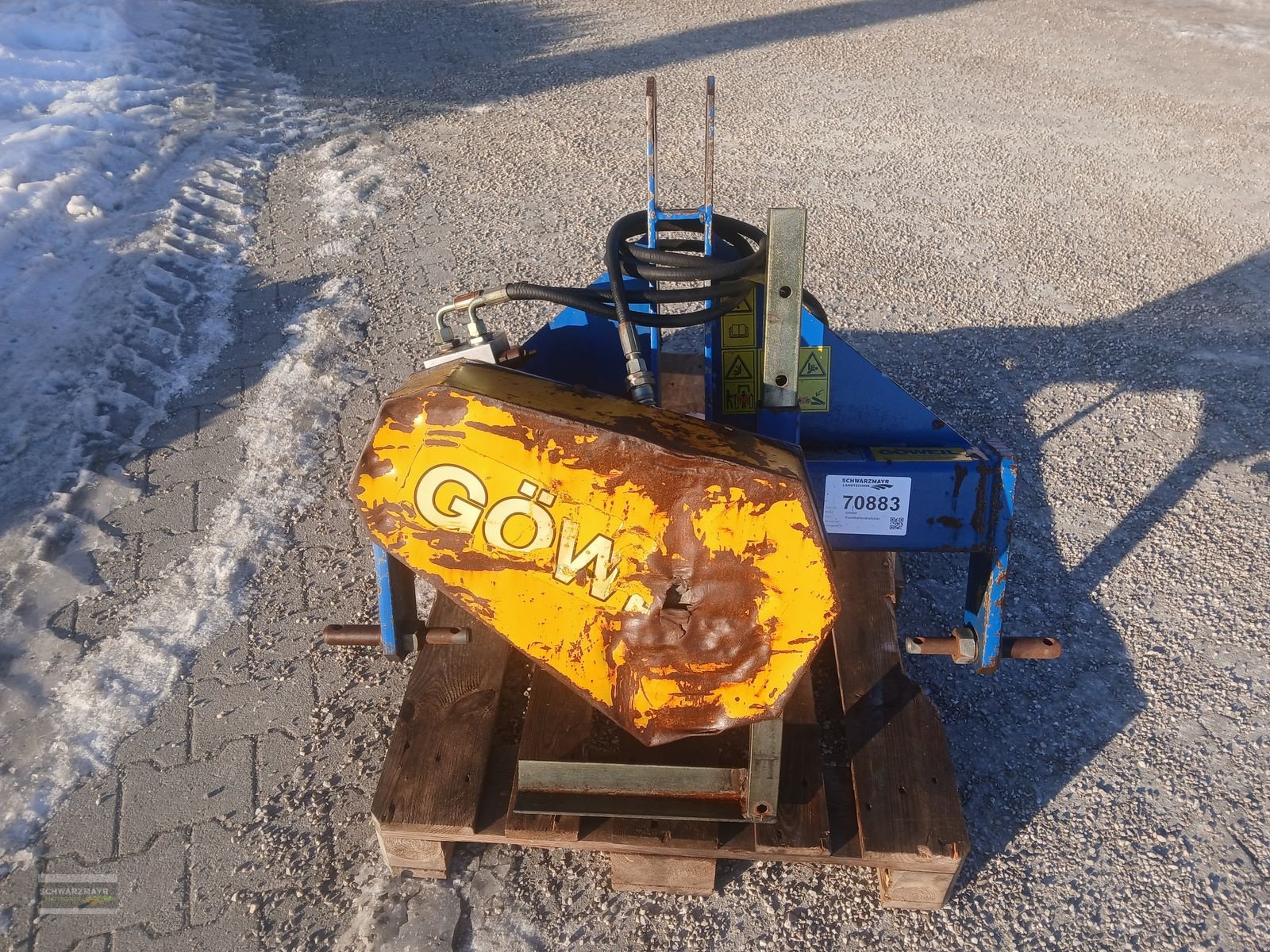 Einstreutechnik tipa Göweil Rundballenabwickler, Gebrauchtmaschine u Aurolzmünster (Slika 5)