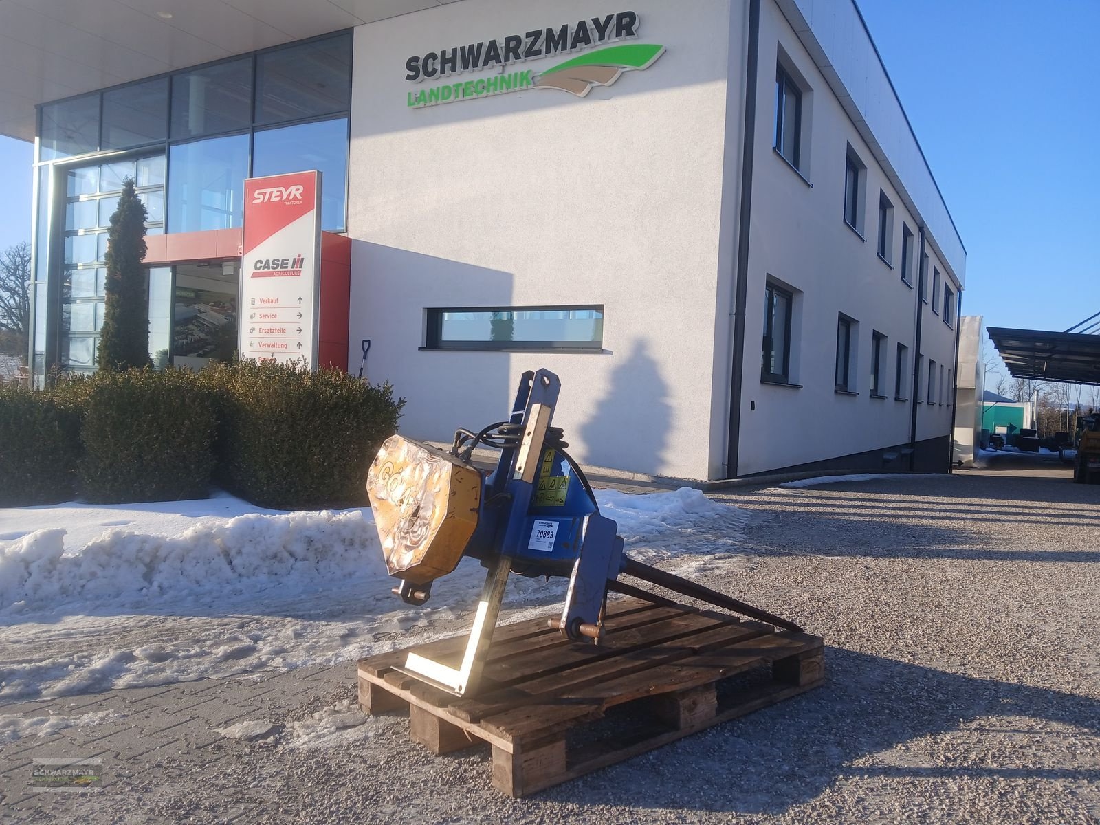 Einstreutechnik tipa Göweil Rundballenabwickler, Gebrauchtmaschine u Aurolzmünster (Slika 1)