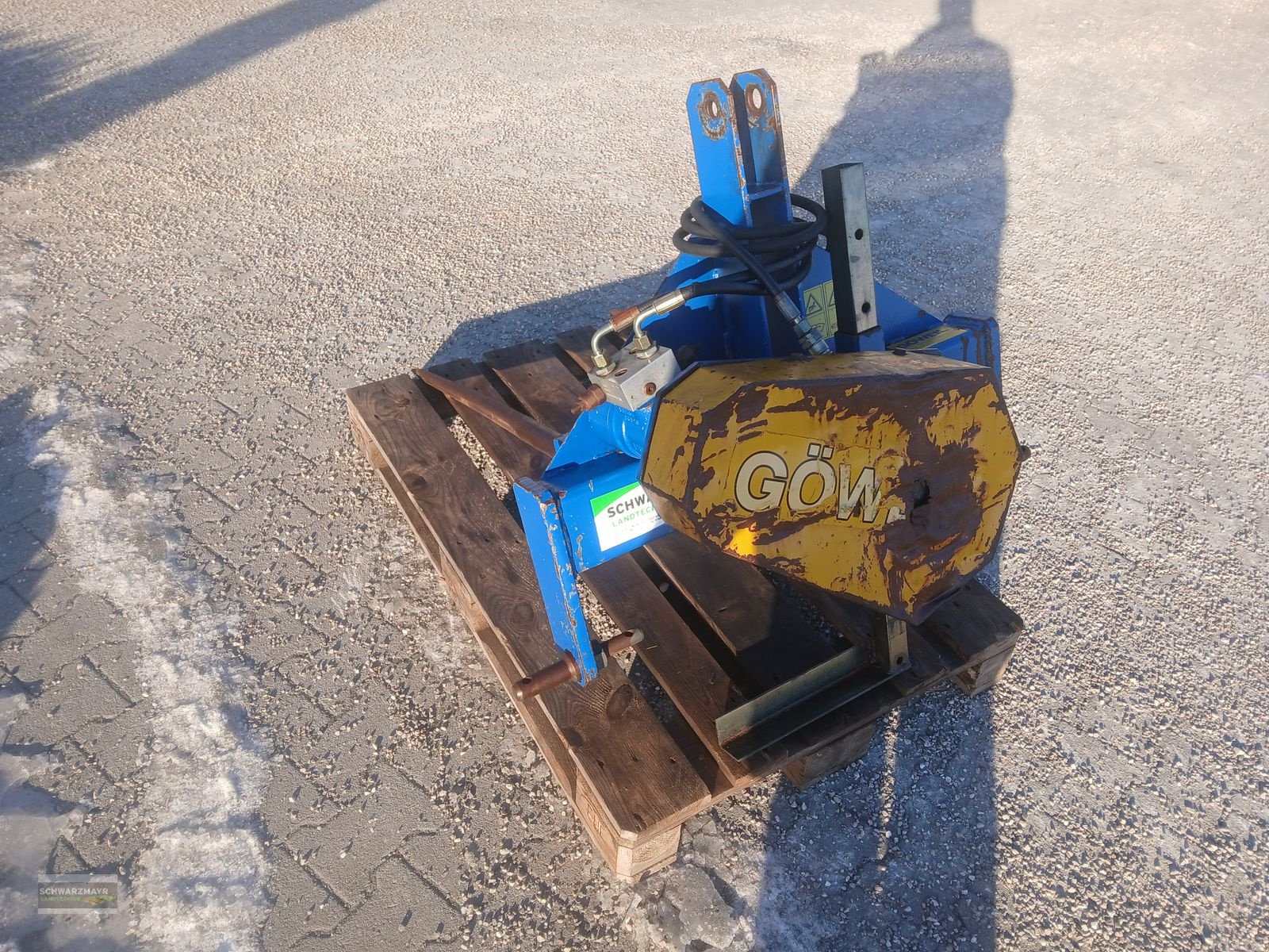 Einstreutechnik tipa Göweil Rundballenabwickler, Gebrauchtmaschine u Aurolzmünster (Slika 4)