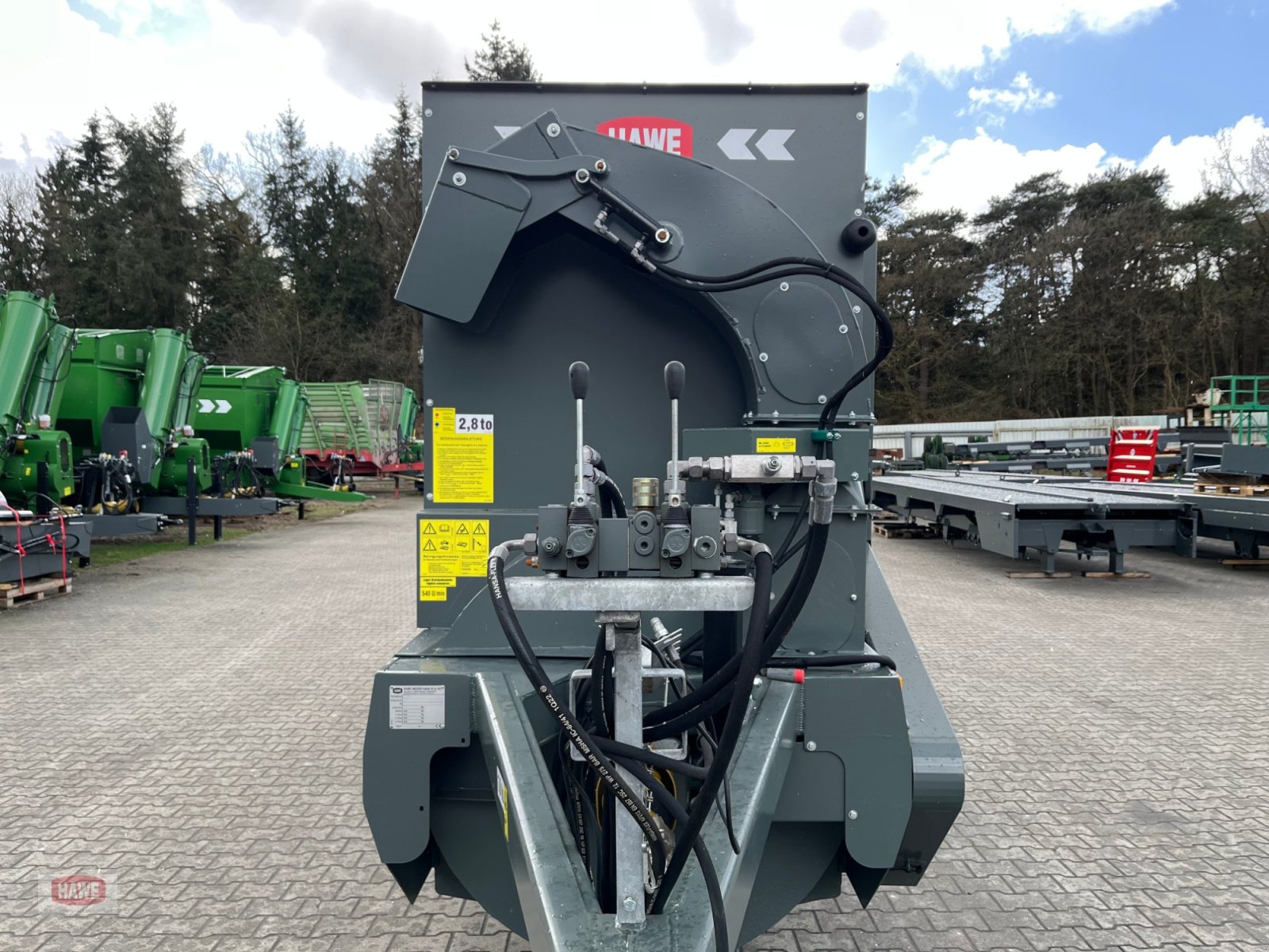 Einstreutechnik typu Hawe SVW II RWG, Neumaschine v Wippingen (Obrázek 1)