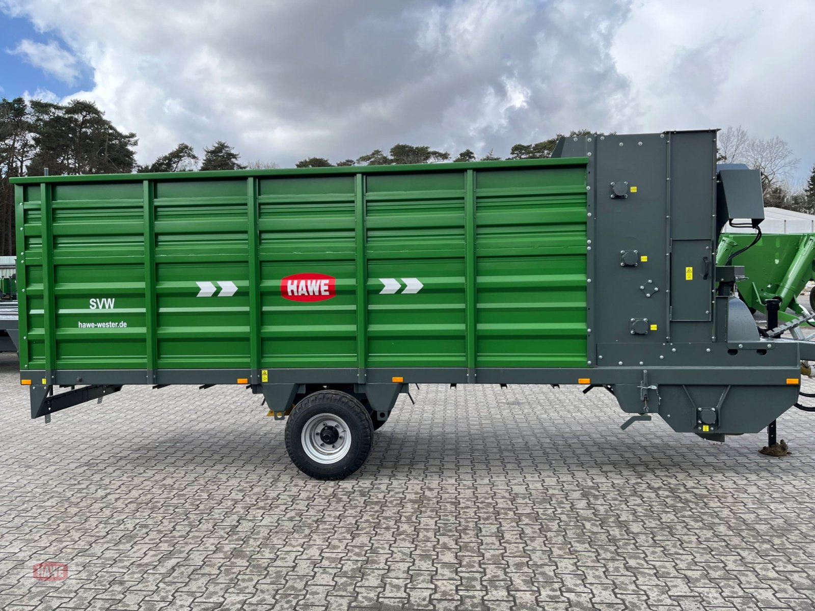 Einstreutechnik typu Hawe SVW II RWG, Neumaschine v Wippingen (Obrázek 2)