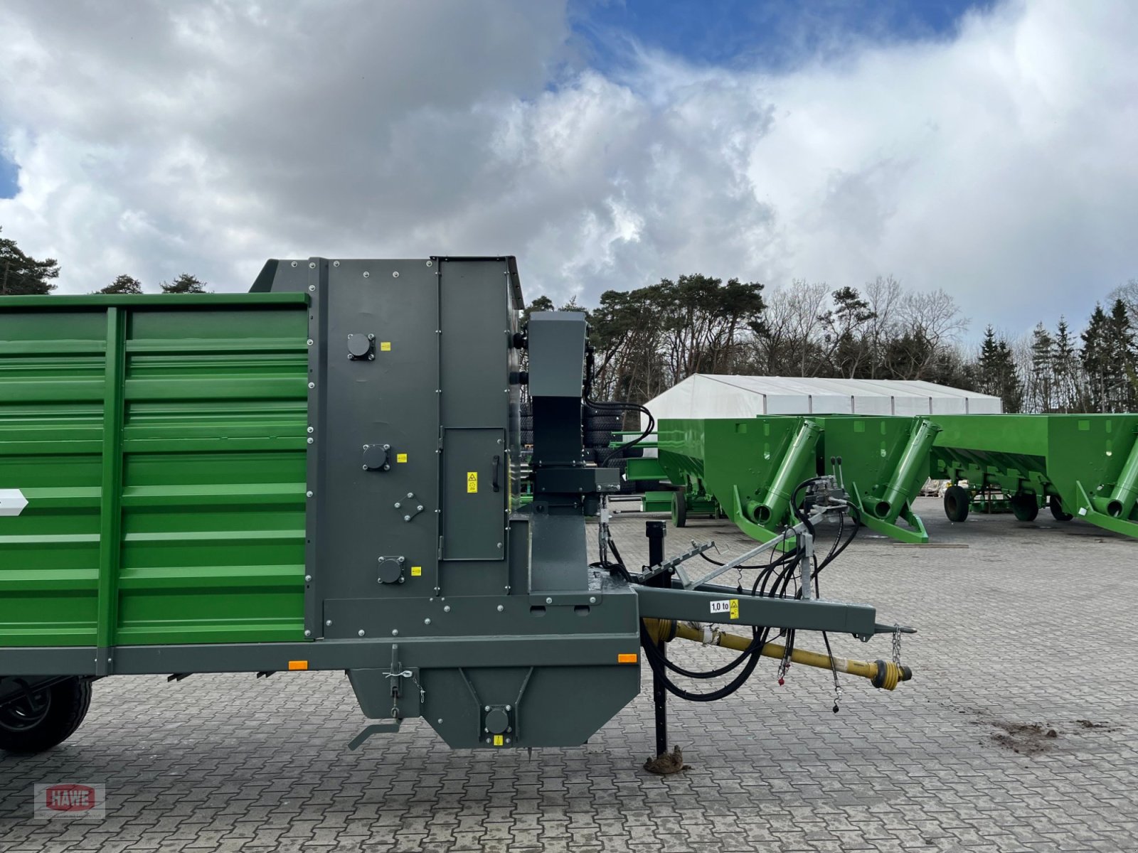 Einstreutechnik typu Hawe SVW II RWG, Neumaschine v Wippingen (Obrázek 3)