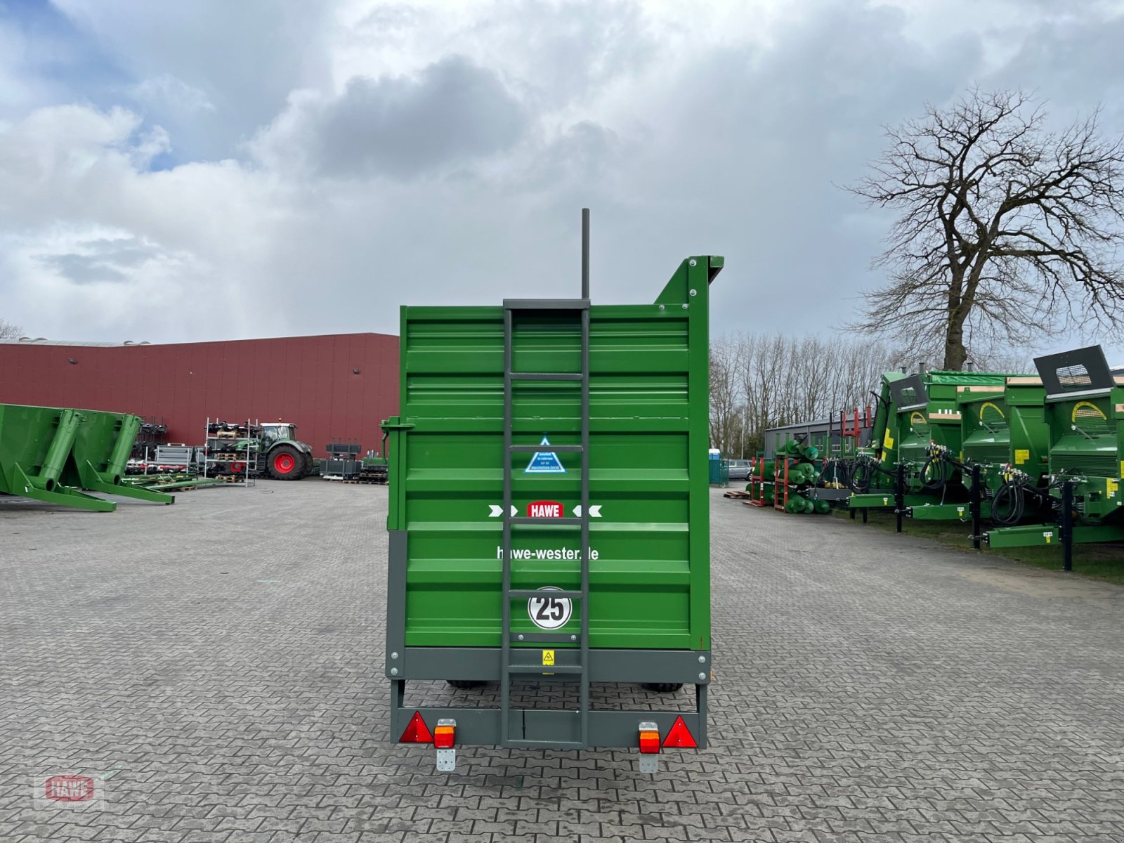 Einstreutechnik typu Hawe SVW II RWG, Neumaschine v Wippingen (Obrázek 4)