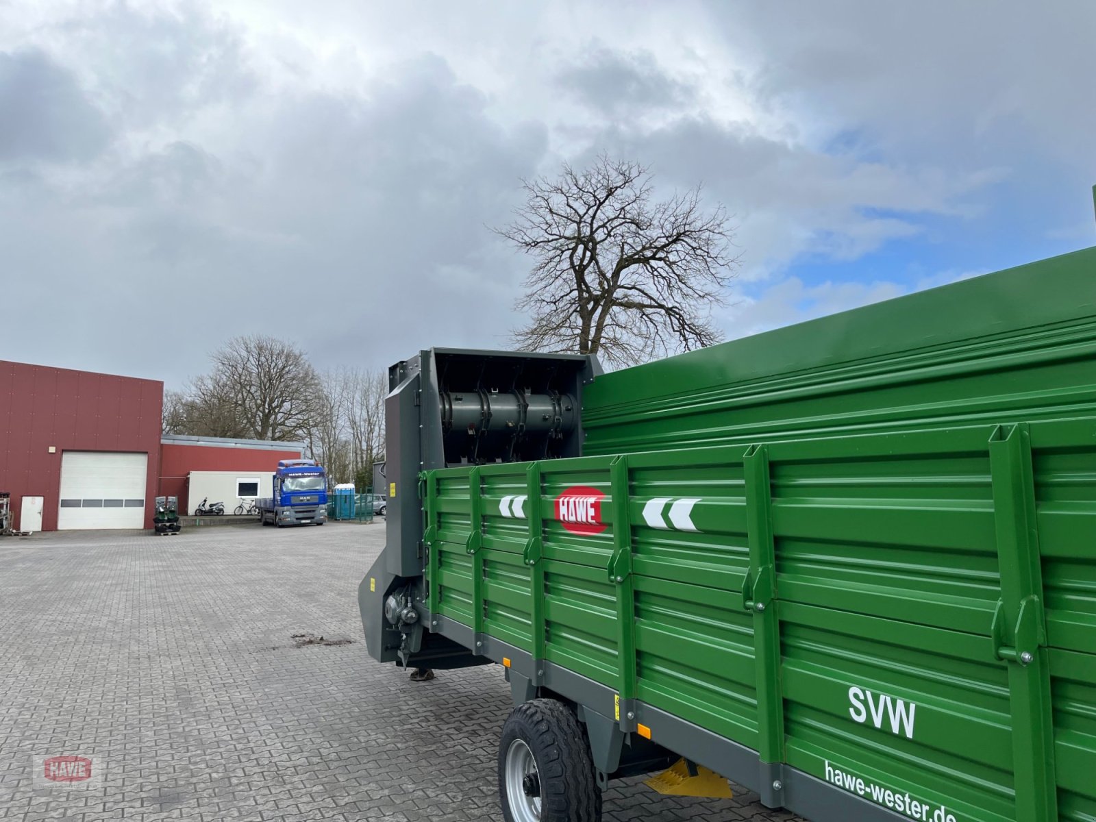 Einstreutechnik typu Hawe SVW II RWG, Neumaschine v Wippingen (Obrázek 5)