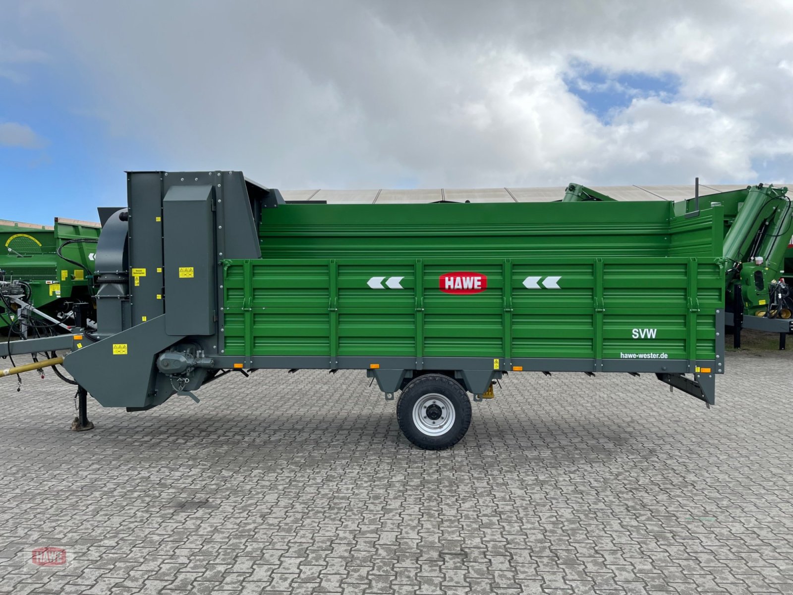 Einstreutechnik typu Hawe SVW II RWG, Neumaschine v Wippingen (Obrázek 7)