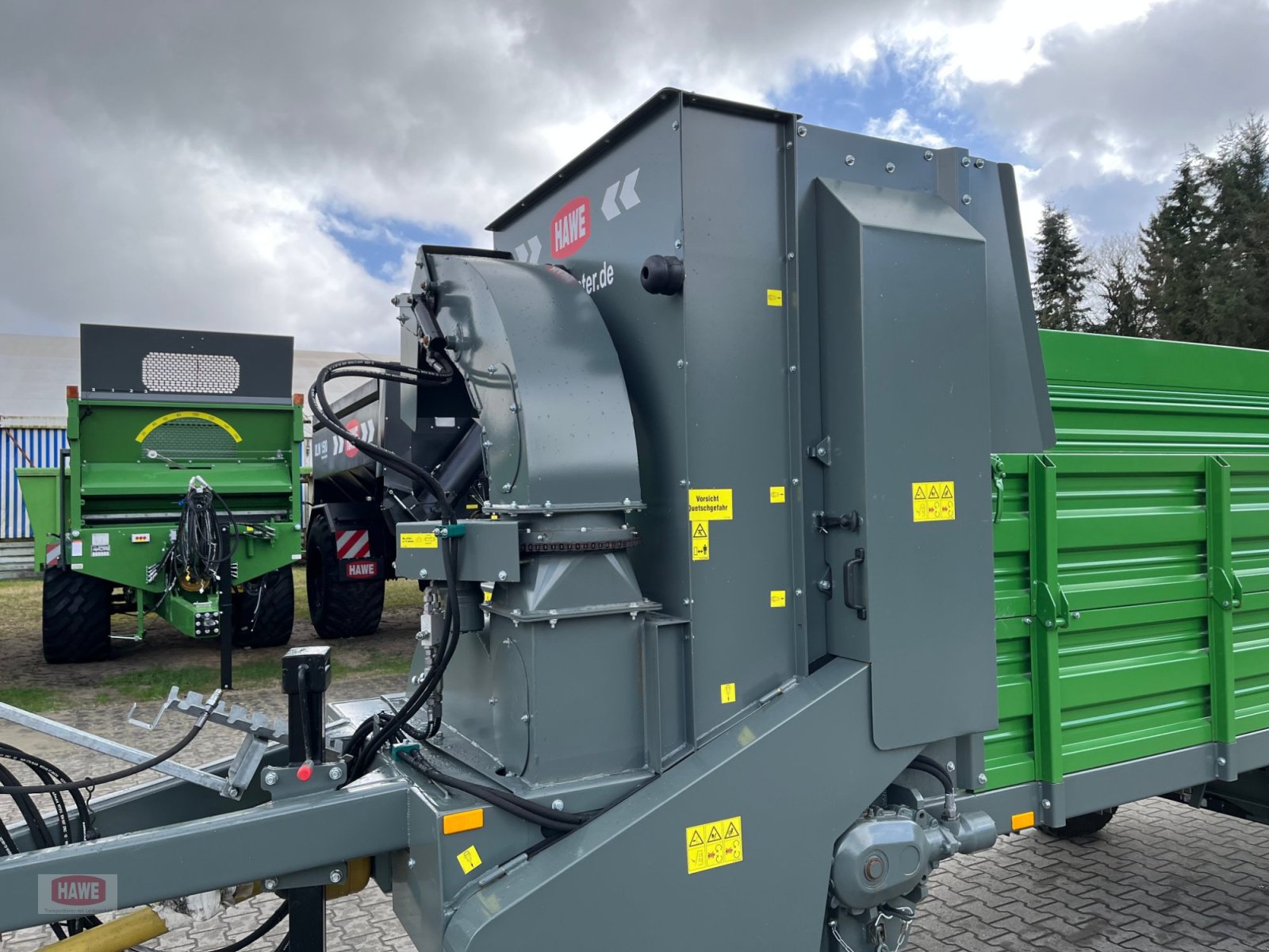 Einstreutechnik typu Hawe SVW II RWG, Neumaschine v Wippingen (Obrázek 9)