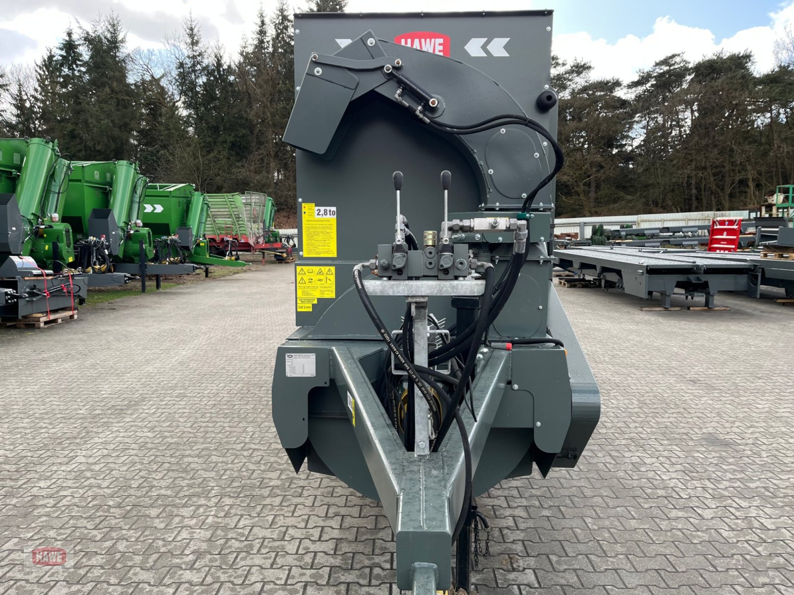 Einstreutechnik typu Hawe SVW II RWG, Neumaschine v Wippingen (Obrázek 11)
