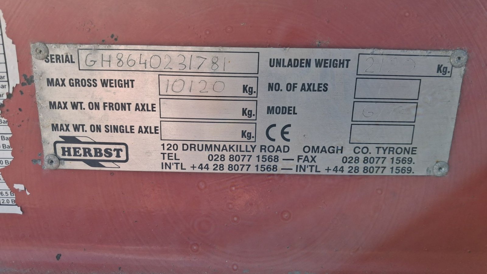 Einstreutechnik typu Herbst - ATAIR Sandvogn, Gebrauchtmaschine v Møldrup (Obrázek 6)