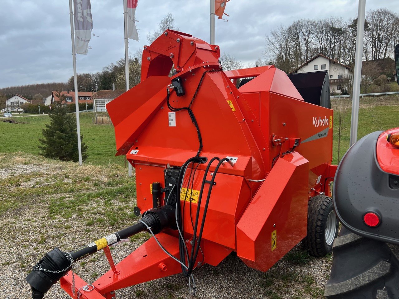 Einstreutechnik des Typs Kubota BC1300 Pro Ballenhäcksler, Neumaschine in Schweitenkirchen (Bild 9)