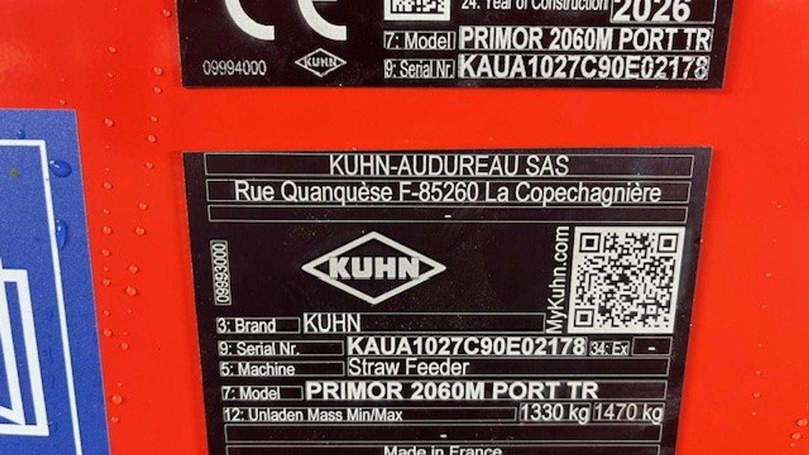 Einstreutechnik del tipo Kuhn Primor 2060 M m/drejetud, Gebrauchtmaschine In Skærbæk (Immagine 4)