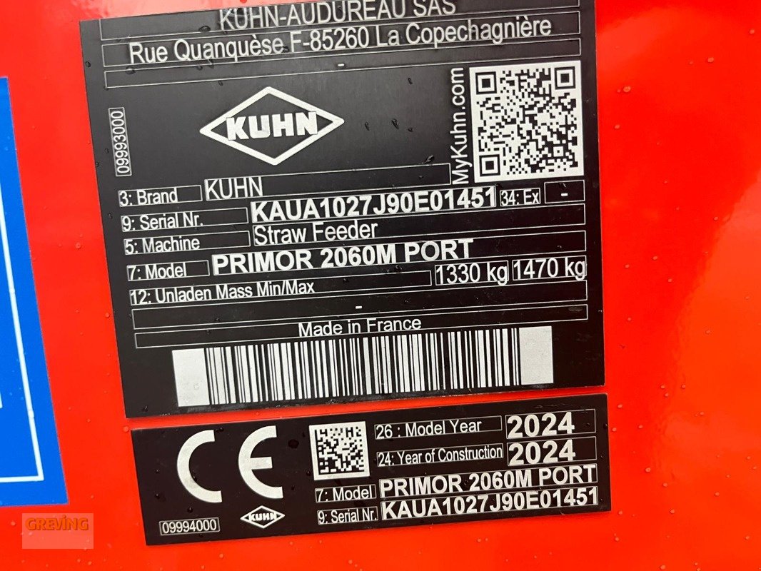 Einstreutechnik tip Kuhn Primor 2060M, Neumaschine in Borken (Poză 7)