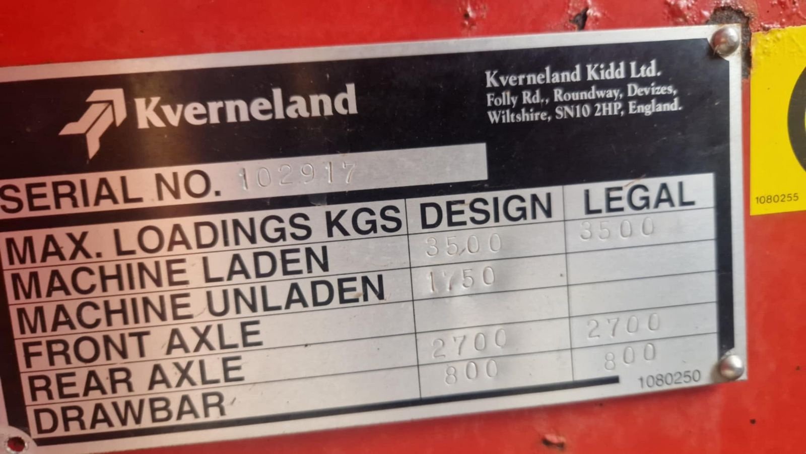 Einstreutechnik of the type Kverneland Kverneland KD 832, Gebrauchtmaschine in Villach/Zauchen (Picture 8)