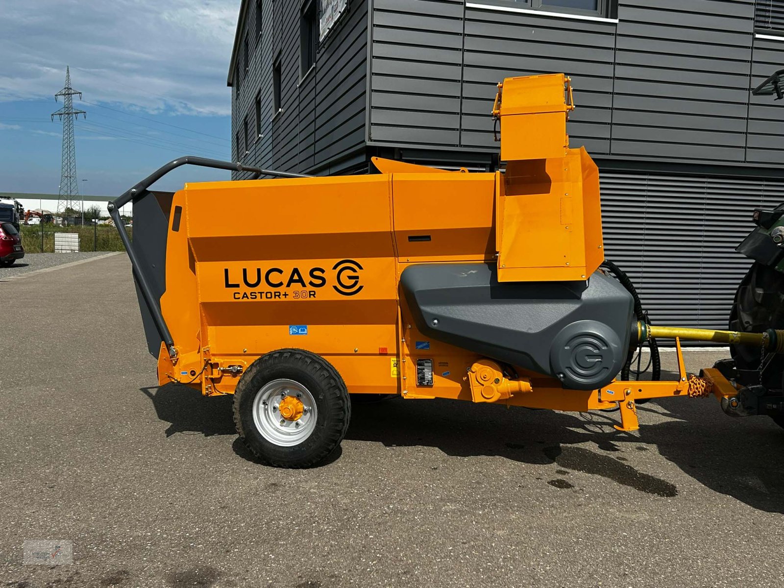 Einstreutechnik Türe ait Lucas Castor 30 R, Gebrauchtmaschine içinde Mahlberg-Orschweier (resim 3)