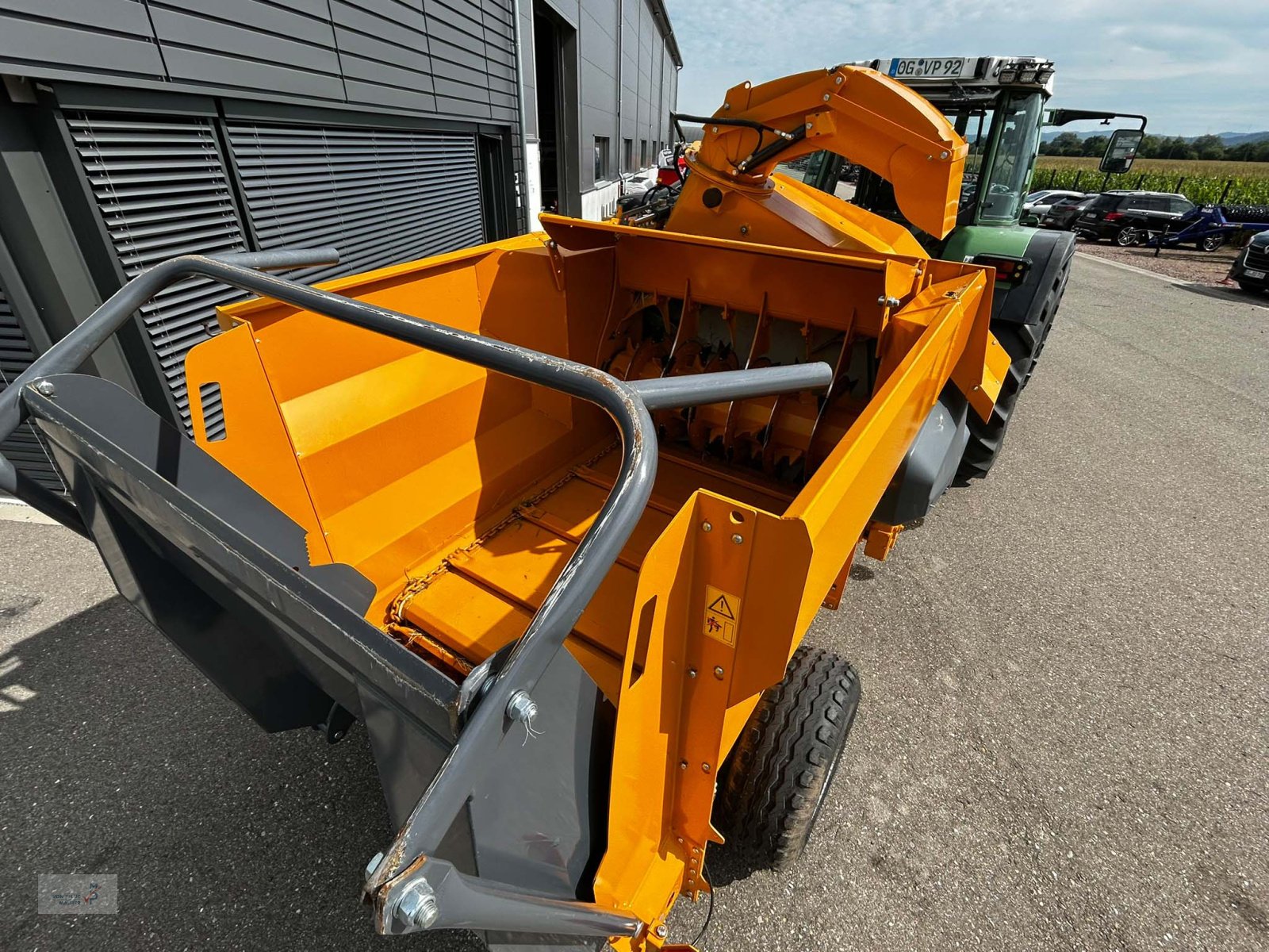 Einstreutechnik Türe ait Lucas Castor 30 R, Gebrauchtmaschine içinde Mahlberg-Orschweier (resim 4)