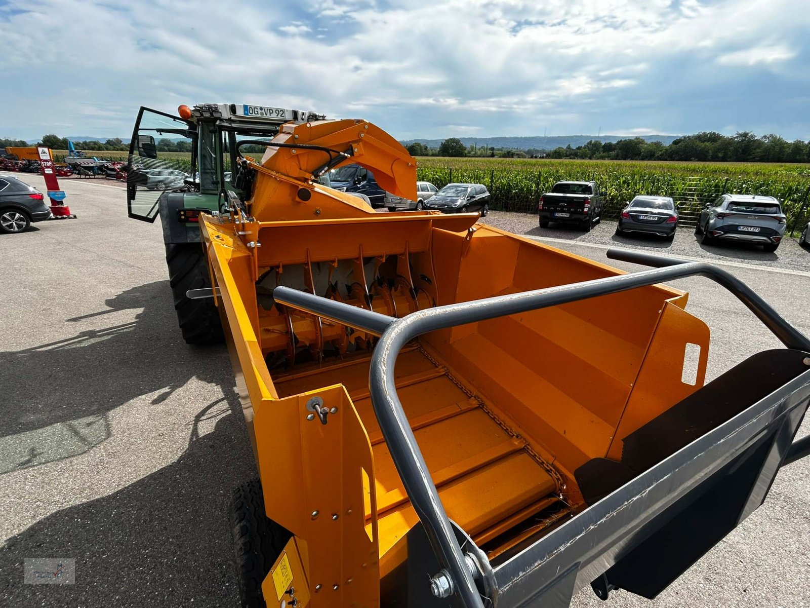 Einstreutechnik Türe ait Lucas Castor 30 R, Gebrauchtmaschine içinde Mahlberg-Orschweier (resim 15)