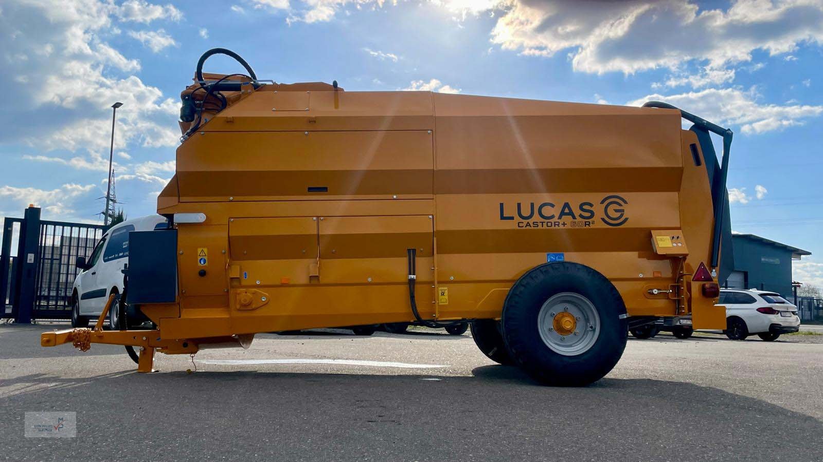 Einstreutechnik za tip Lucas Castor 60 R2, Neumaschine u Mahlberg-Orschweier (Slika 1)