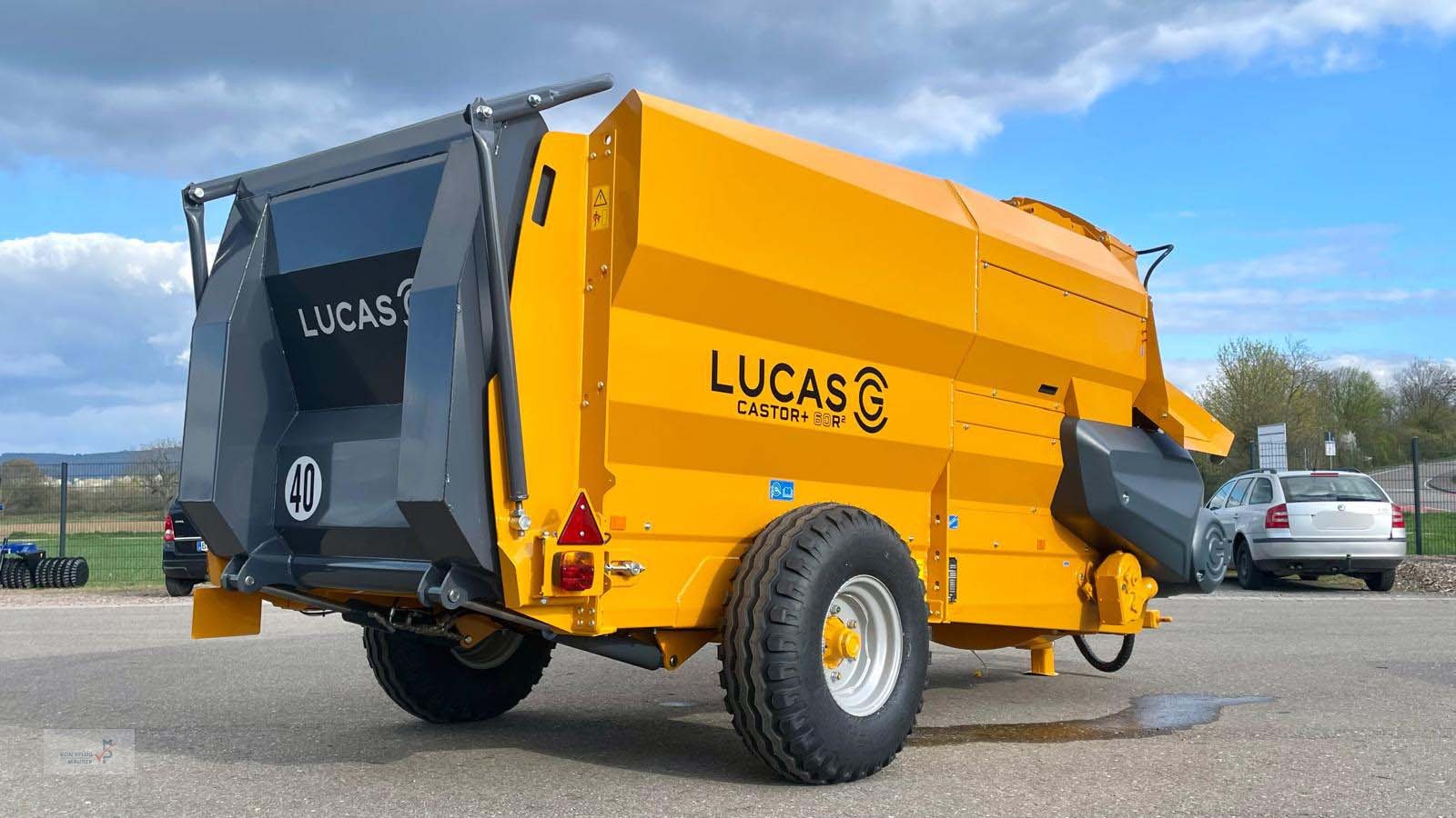 Einstreutechnik za tip Lucas Castor 60 R2, Neumaschine u Mahlberg-Orschweier (Slika 2)