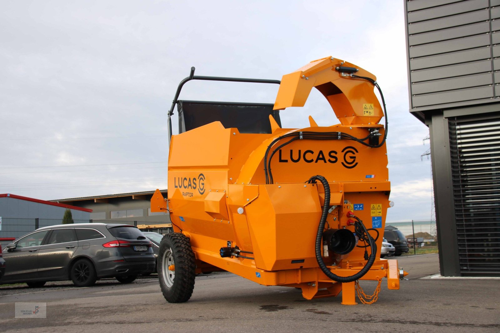 Einstreutechnik от тип Lucas Raptor Gezogen, Gebrauchtmaschine в Mahlberg-Orschweier (Снимка 1)