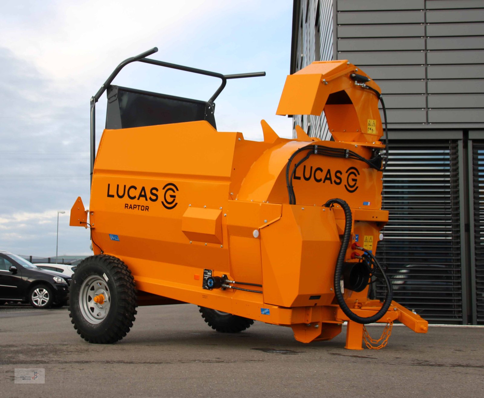 Einstreutechnik от тип Lucas Raptor Gezogen, Gebrauchtmaschine в Mahlberg-Orschweier (Снимка 8)