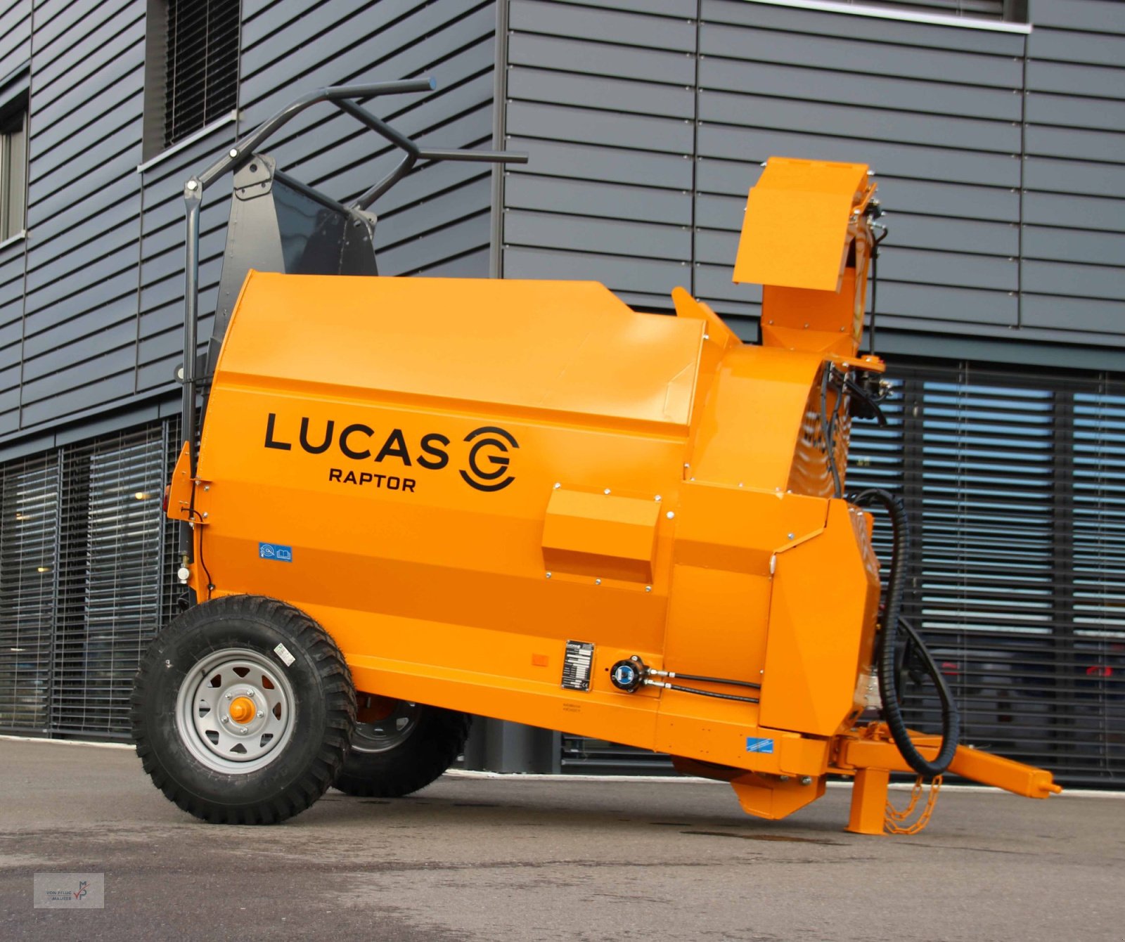 Einstreutechnik от тип Lucas Raptor Gezogen, Gebrauchtmaschine в Mahlberg-Orschweier (Снимка 9)