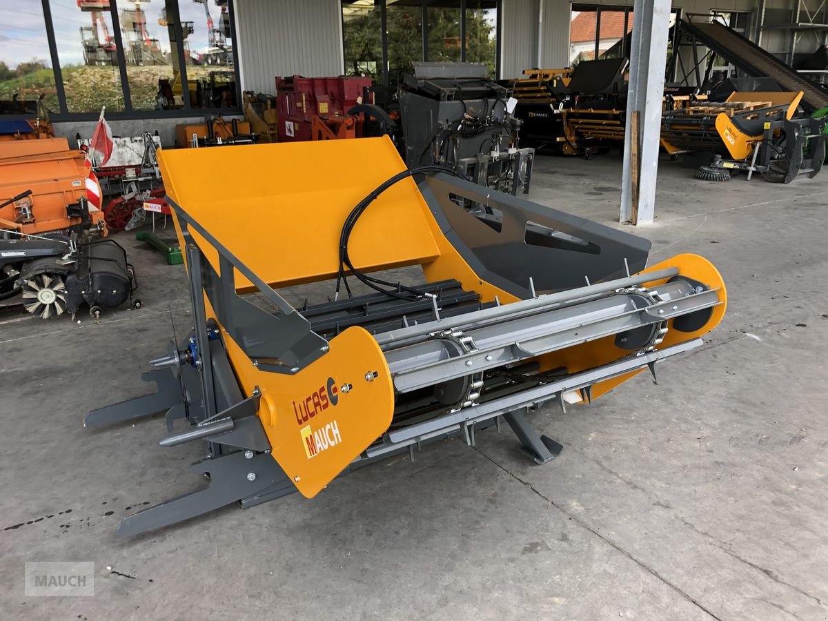 Einstreutechnik Türe ait Lucas UBI PIC Ballenabroller, Neumaschine içinde Burgkirchen (resim 2)