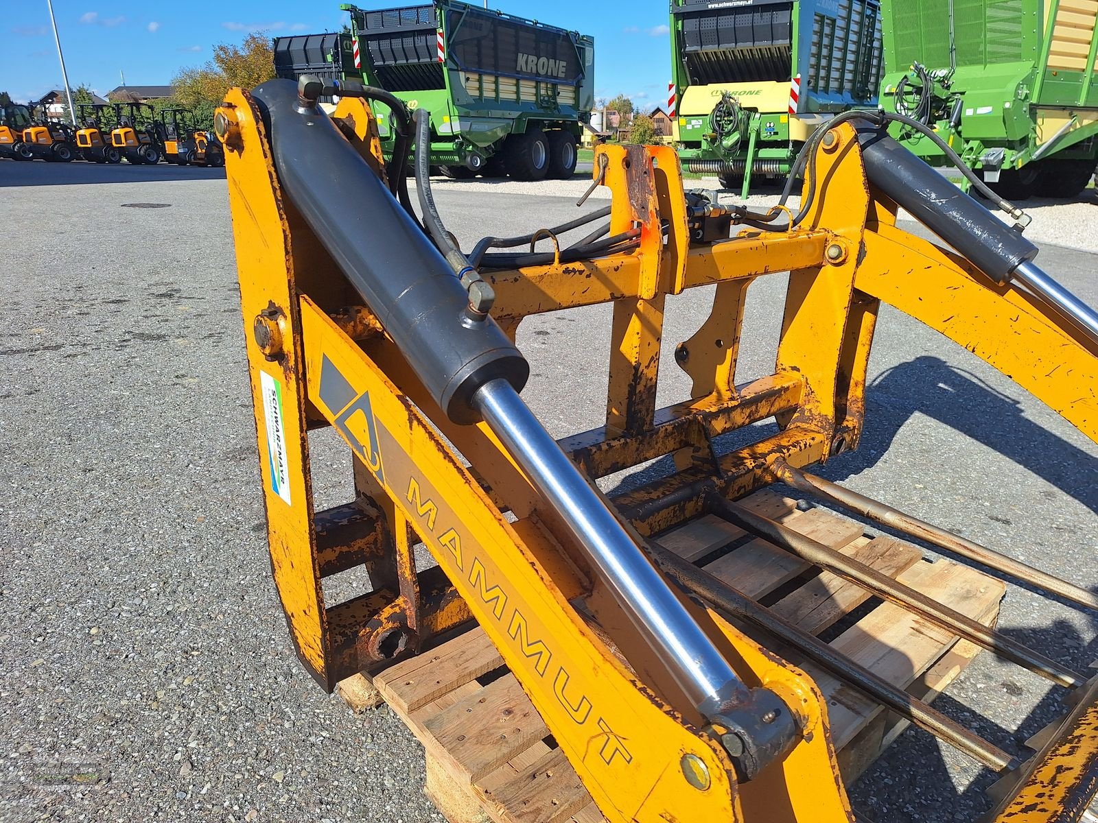 Einstreutechnik of the type Mammut Ballenschneider, Gebrauchtmaschine in Gampern (Picture 9)