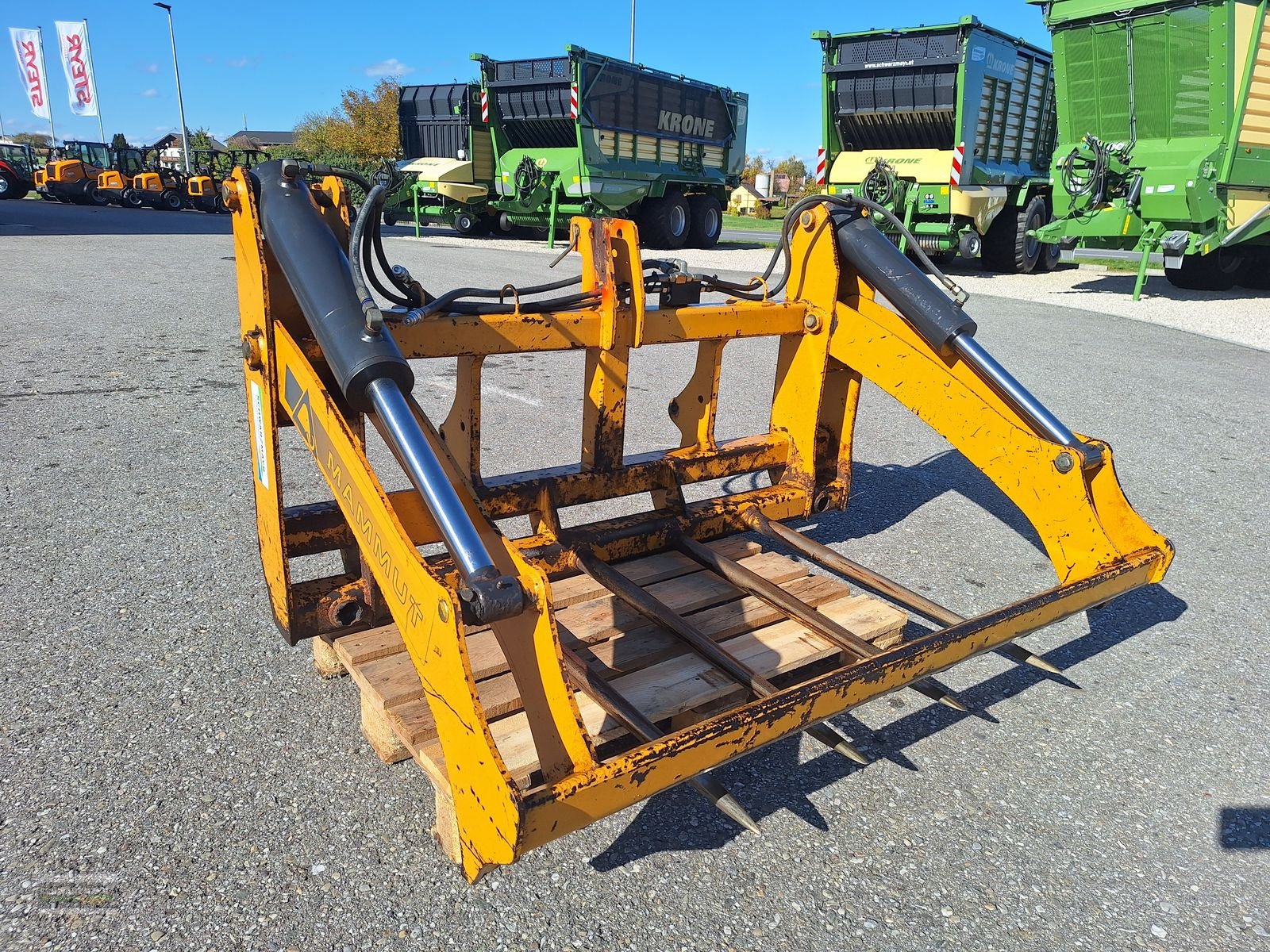 Einstreutechnik of the type Mammut Ballenschneider, Gebrauchtmaschine in Gampern (Picture 4)