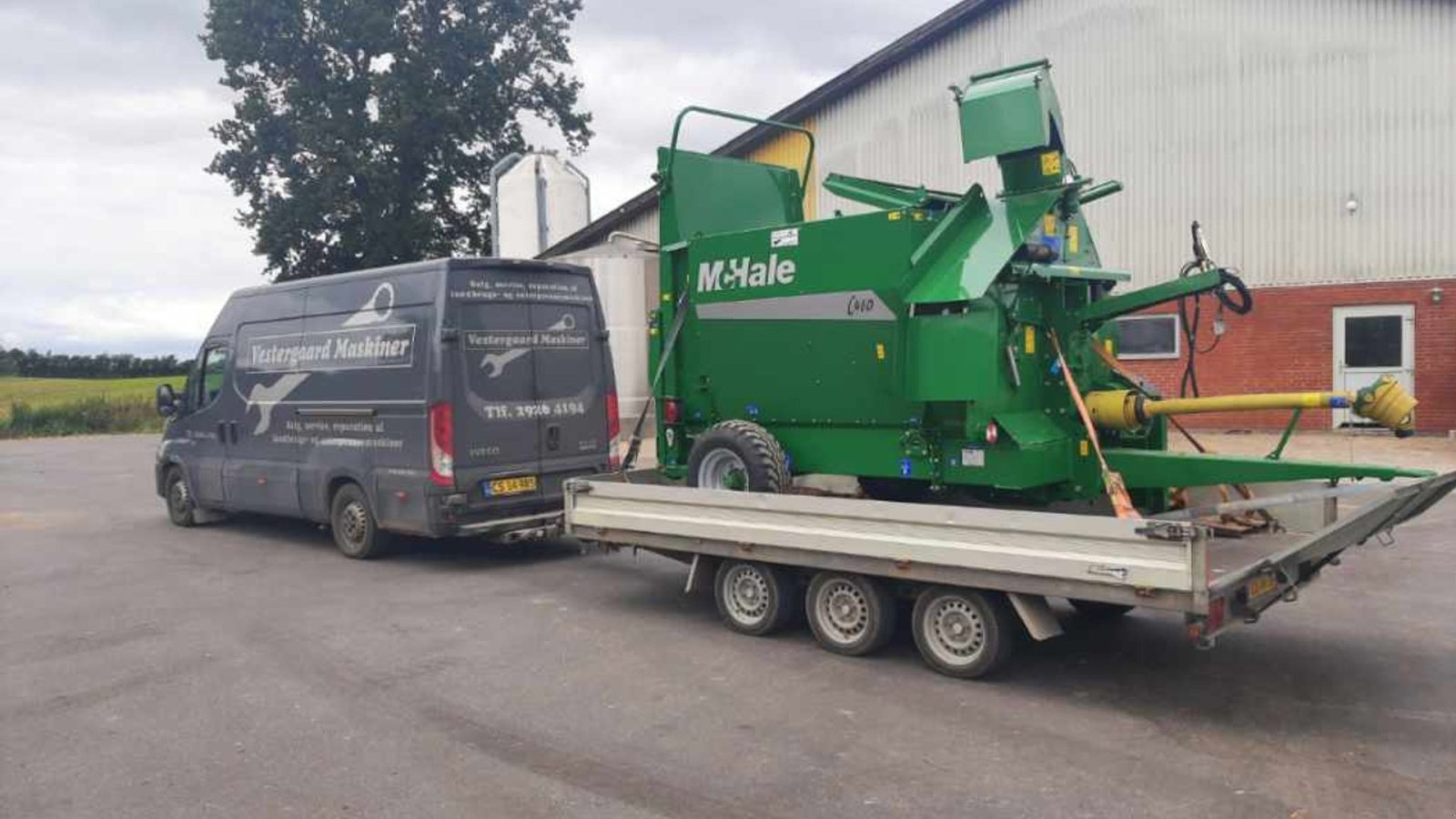 Einstreutechnik типа McHale C460 strømaskine, Gebrauchtmaschine в Rødekro (Фотография 2)