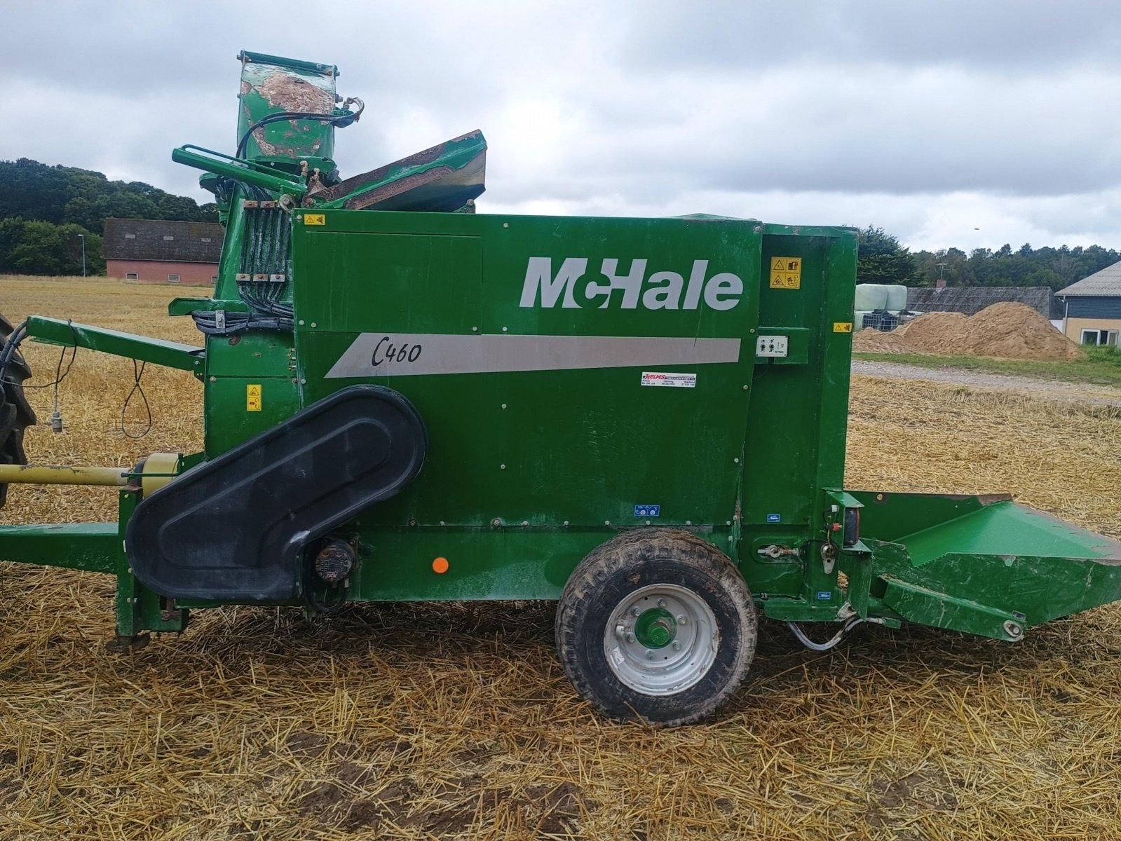 Einstreutechnik Türe ait McHale Strømaskine C460, Gebrauchtmaschine içinde Herning (resim 2)