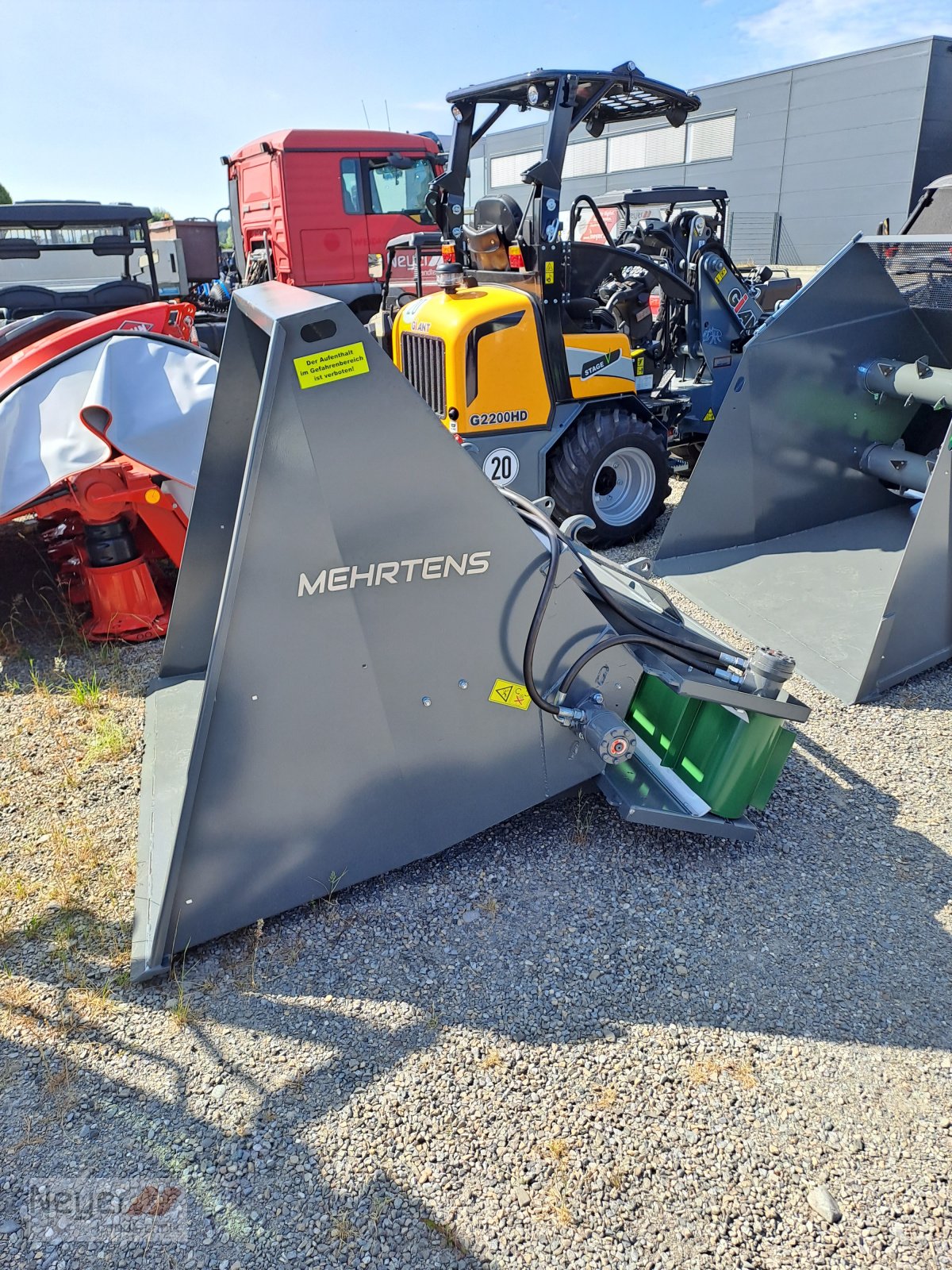 Einstreutechnik des Typs Mehrtens EG 1401, Neumaschine in Bad Waldsee Mennisweiler (Bild 2)
