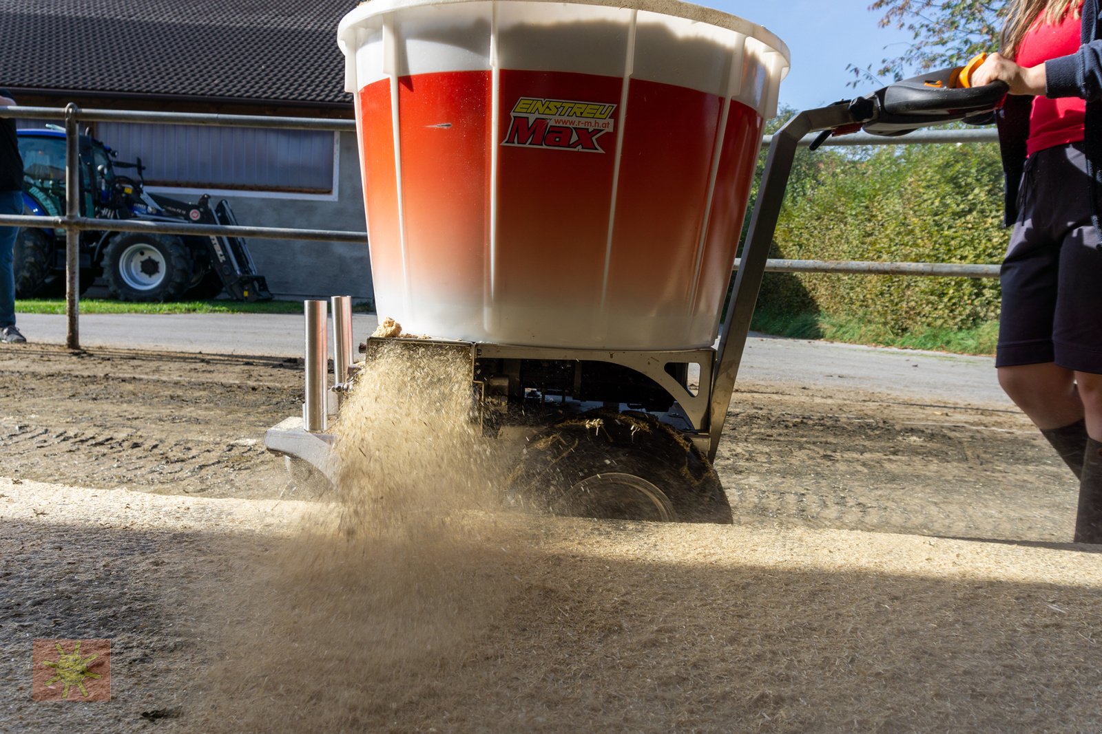 Einstreutechnik typu RMH Einstreu MAX, Neumaschine v Henndorf am Wallersee (Obrázek 4)